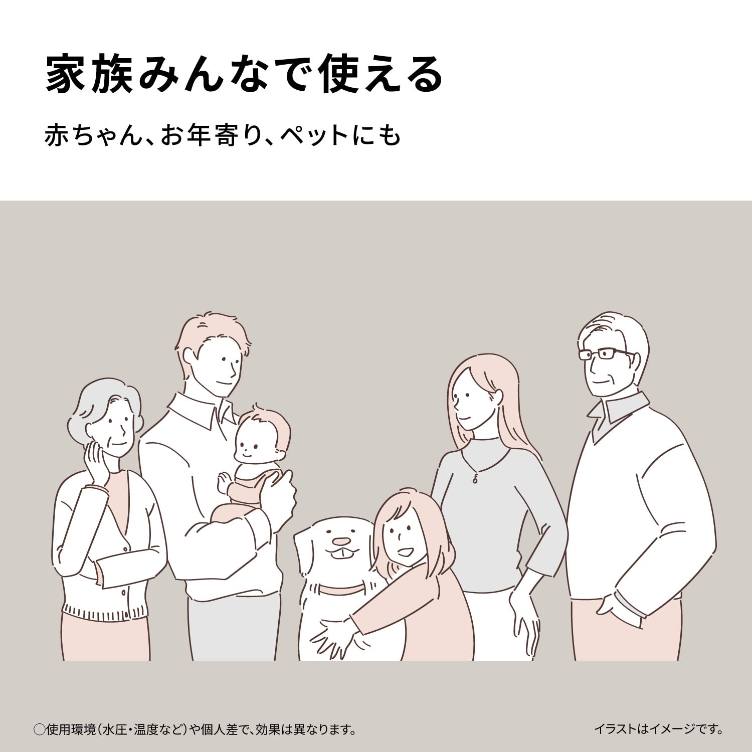 파나소닉 파인베일 화이트 EH-SH50-W 파인버블 샤워헤드 미용 미발 이미지 10