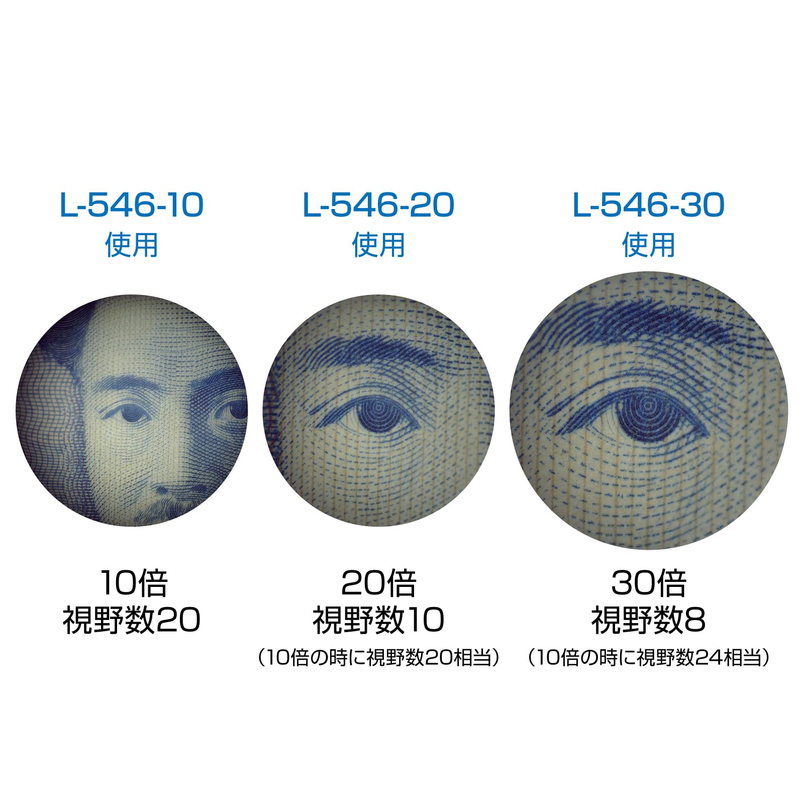 호잔 L-546-30 30배 현미경 30배 L-461 L-471 L-514 L-561용 이미지 2