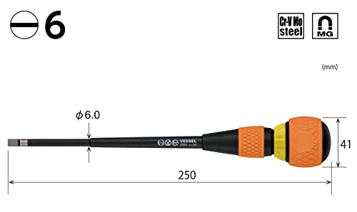 베셀 2200 볼 라쳇 드라이버 일자 6X150 이미지 2