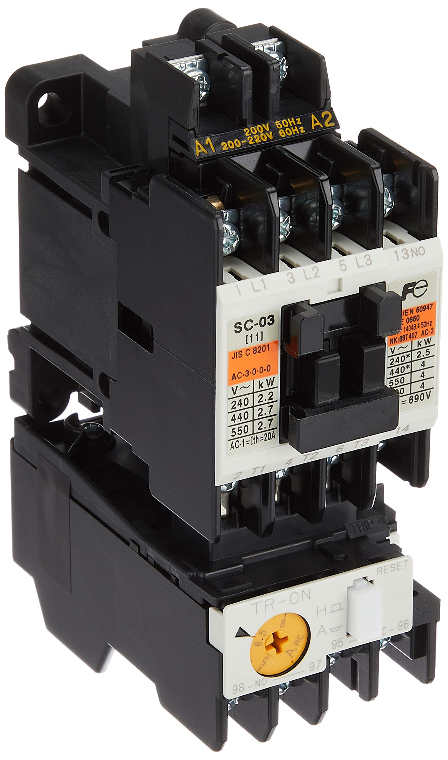 후지전기 표준형 SW-03 1.5kW 전자개폐기 1A