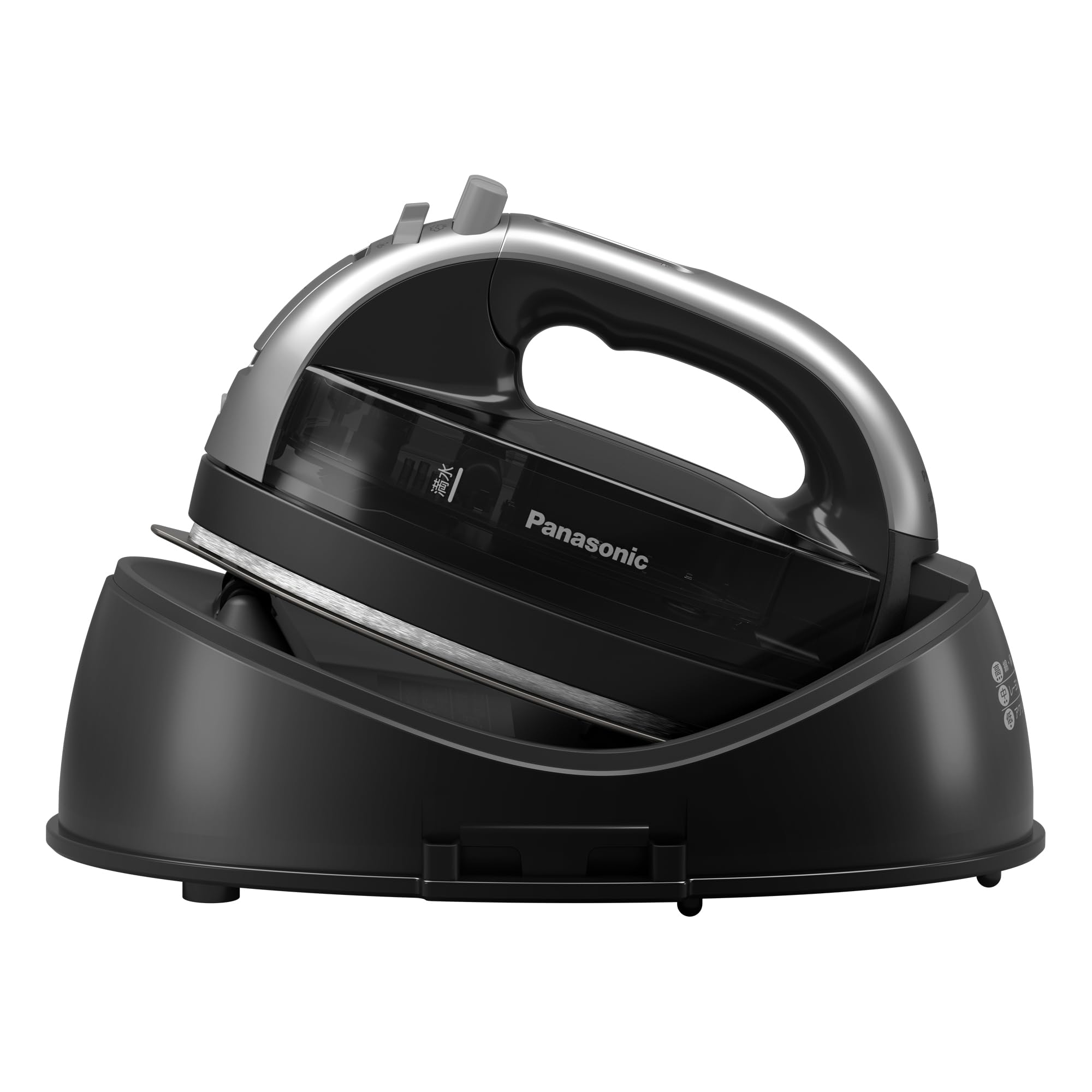 파나소닉 무선 스팀다리미 실버 NI-WL610-S W헤드 그라파이트 세라믹코팅 이미지 2