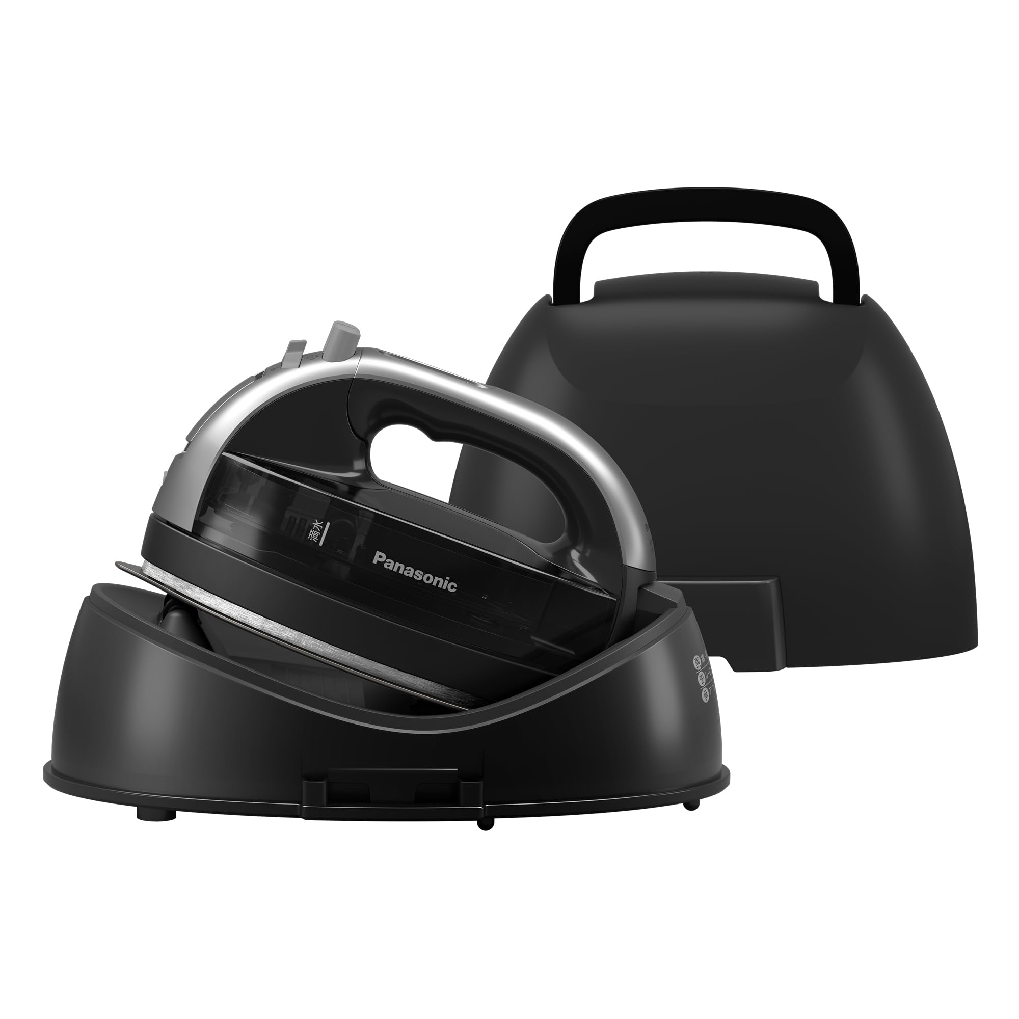 파나소닉 무선 스팀다리미 실버 NI-WL610-S W헤드 그라파이트 세라믹코팅 이미지 3
