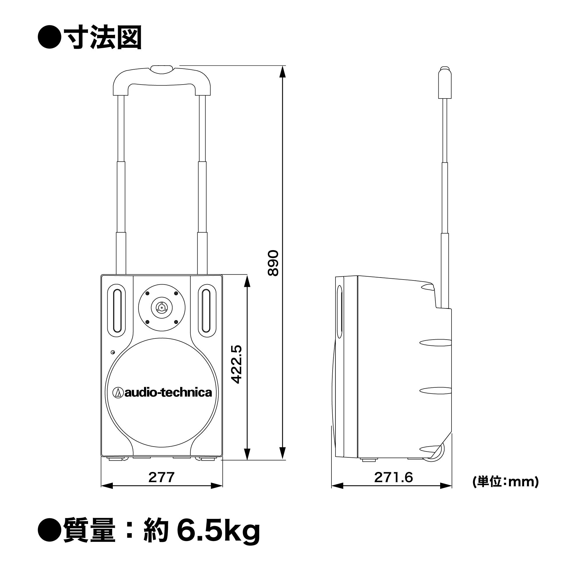 오디오테크니카 ATW-SP1920 1.9GHz 디지털 무선 앰프 마이크 미포함 이미지 9