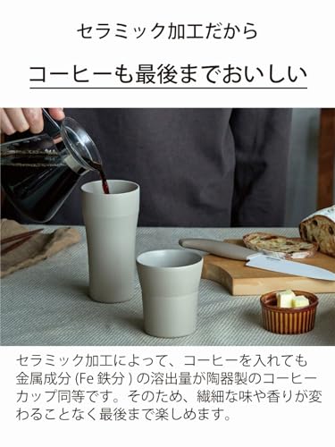 교세라 CTB-30WH-AZ 300ml 화이트 세라믹 진공 단열 텀블러 이미지 4