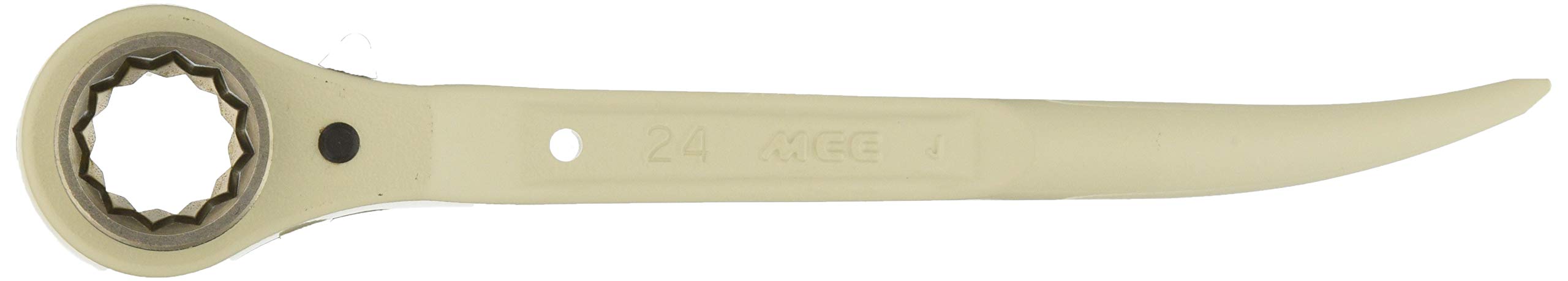 MCC 알루미늄 쇼트 박형 라쳇렌치 RAT1924 19x24mm