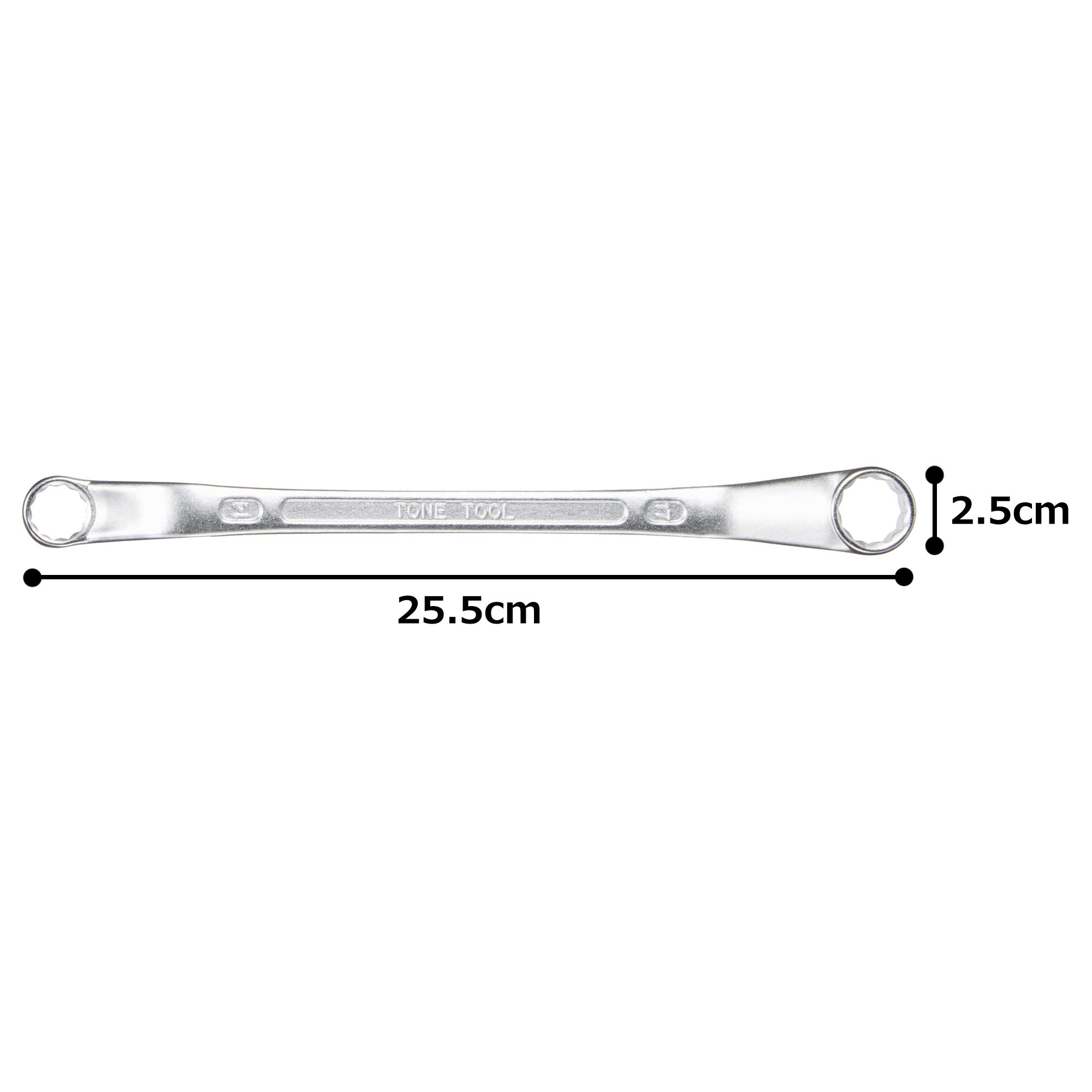 토네 45도 롱 옵셋 렌치 HPM45-1417 14x17mm 이미지 6
