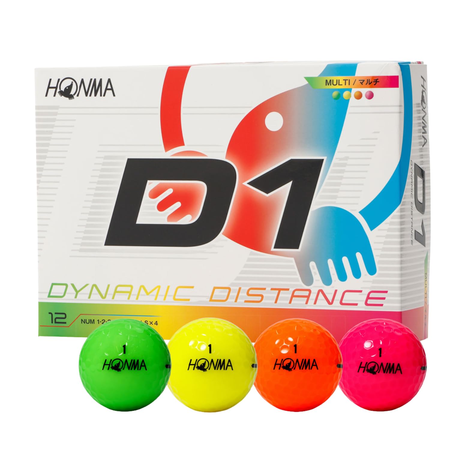 혼마 D1 2026 골프공 멀티