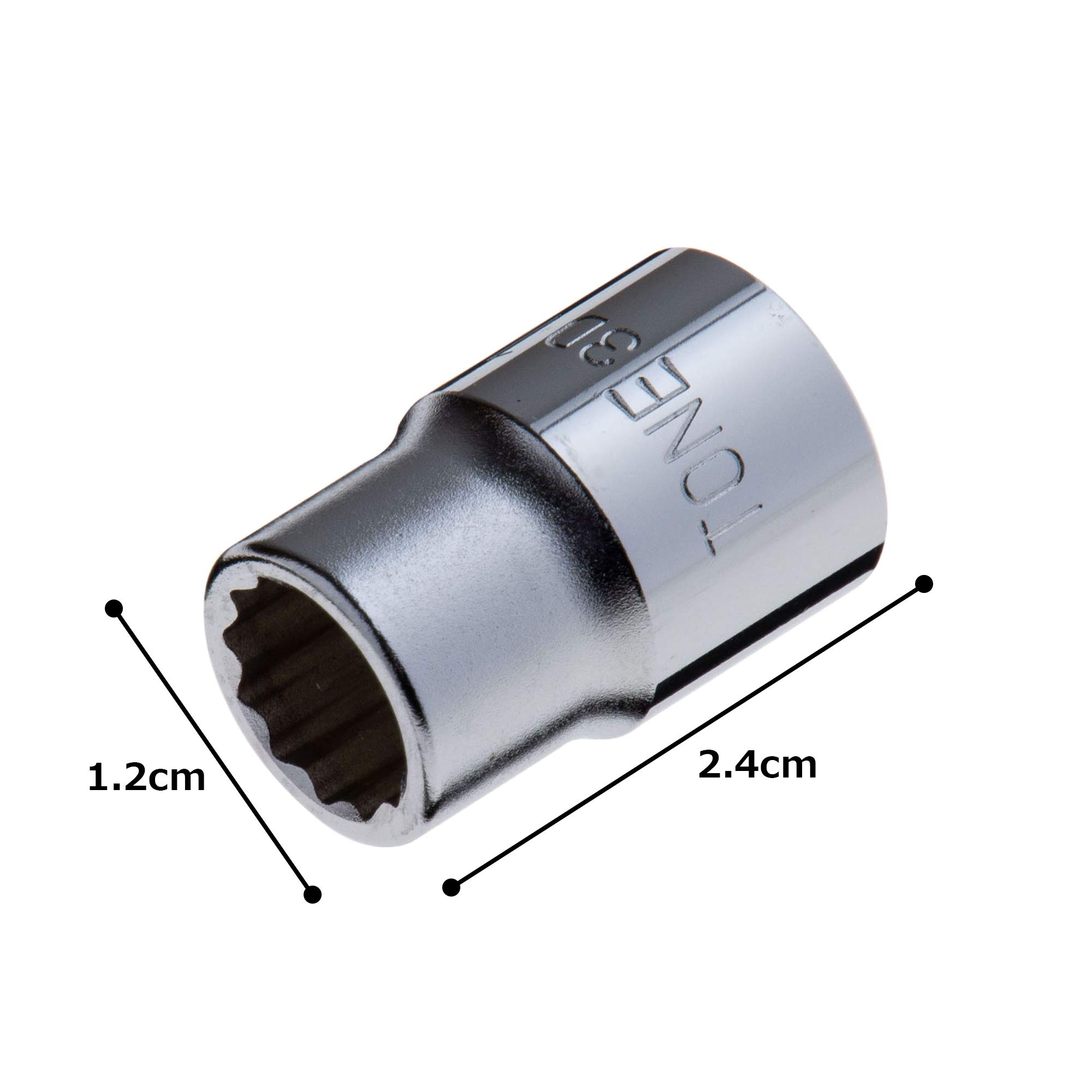 토네 12각 소켓 HP3D-10 10mm 이미지 3