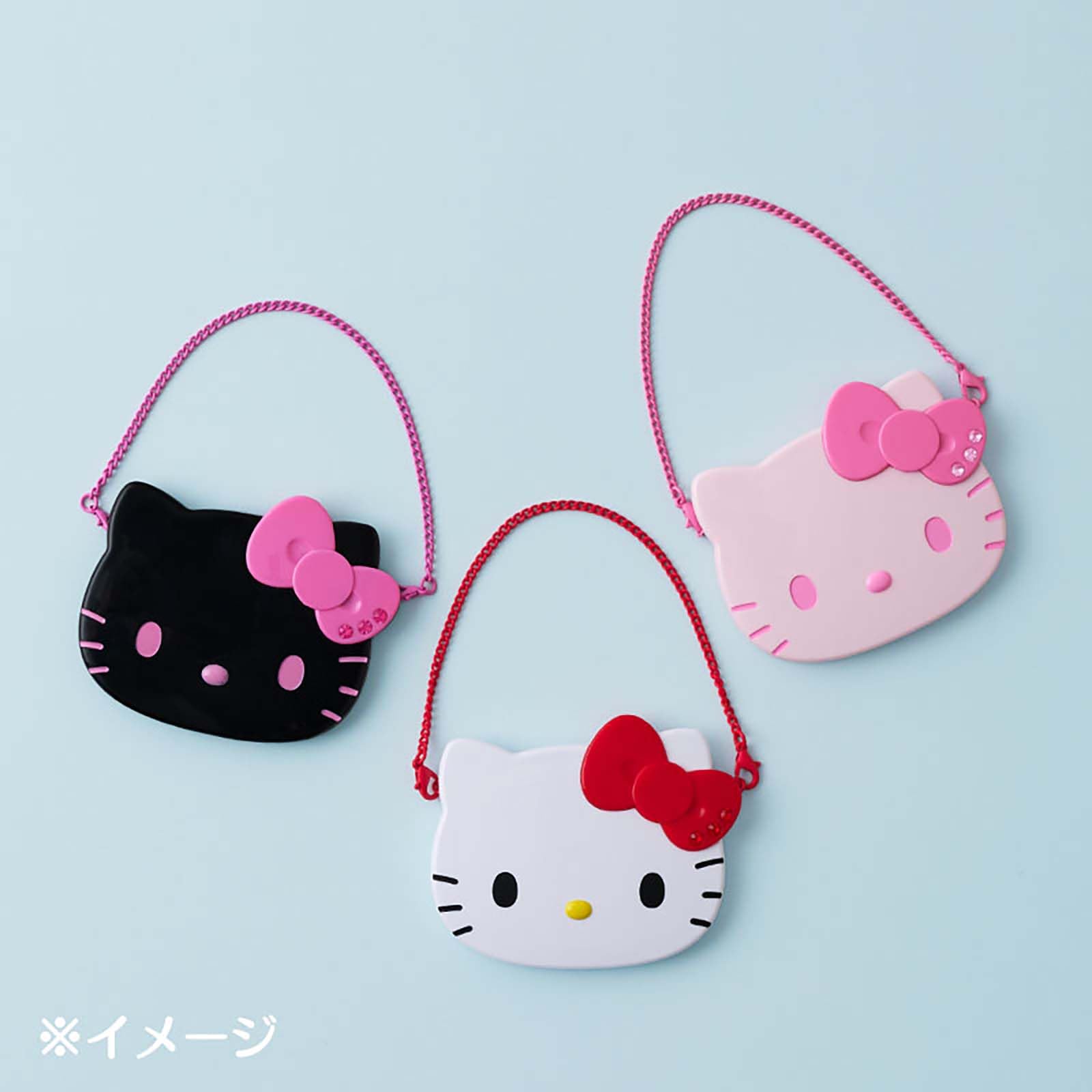 산리오 I Love Hello Kitty 헬로키티 407127 양면 거울 이미지 5