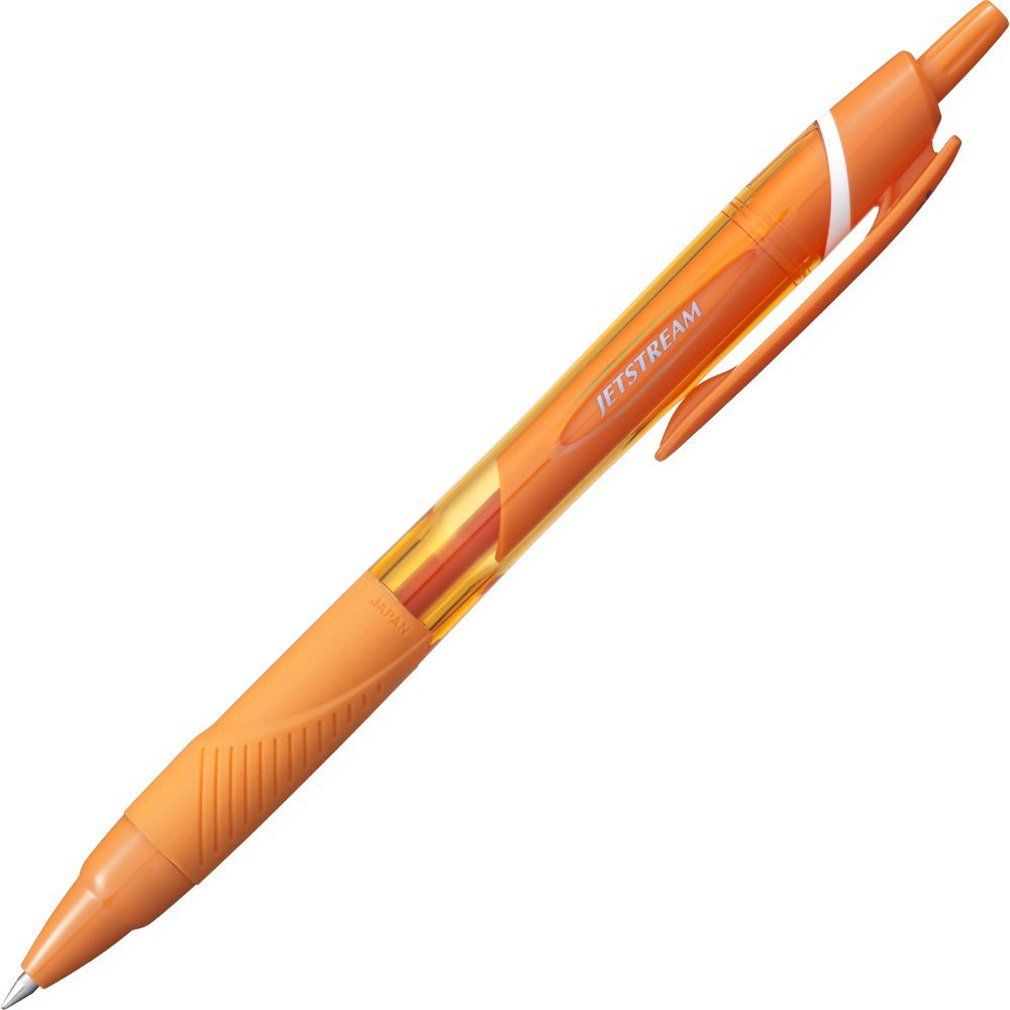 미쓰비시 연필 제트스트림 오렌지 SXN150C05.4 0.5mm 유성볼펜 10개입