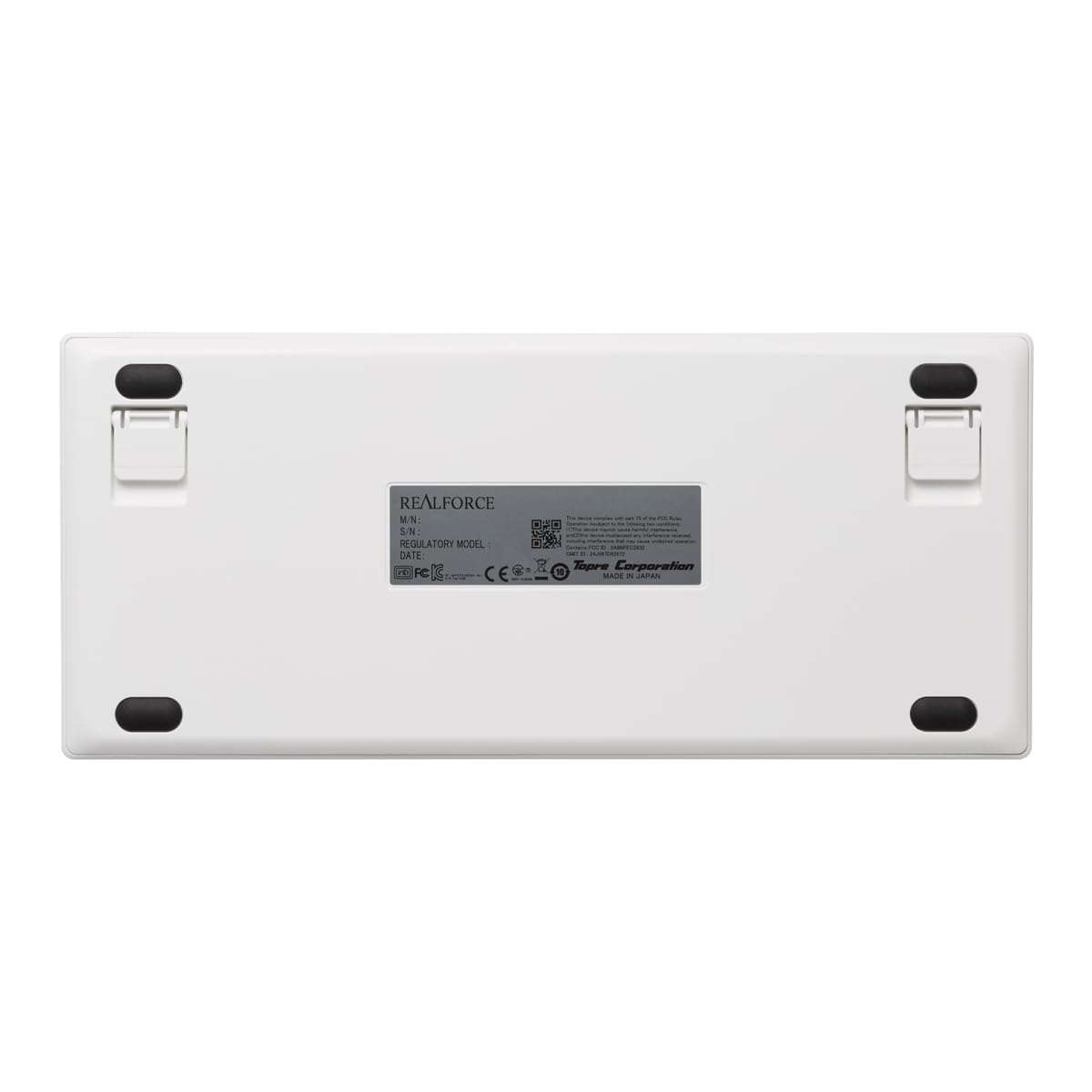 토프레 RC1 화이트 C1HK21 70% 콤팩트 무선 키보드 화이트 영어 배열 45g 이미지 6