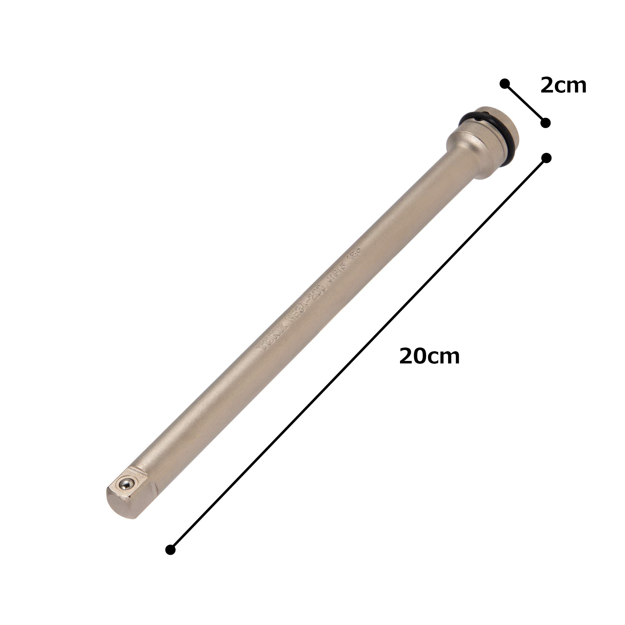 토네 NE34-200 임팩트 익스텐션바 9.5mm 200mm 볼타입 이미지 4