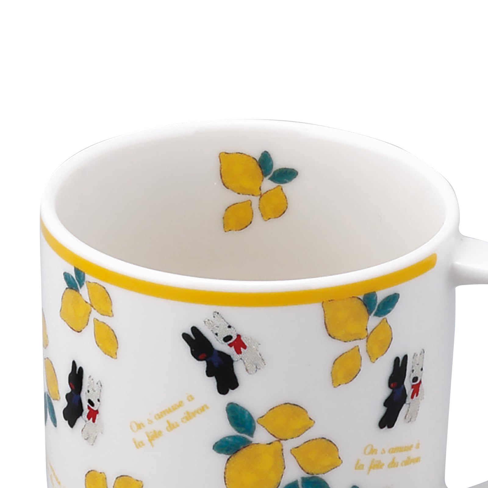 야마카 리사와가스파르 시트론 LG173-11 세라믹 머그컵 옐로우 8.5 cm cm 이미지 3