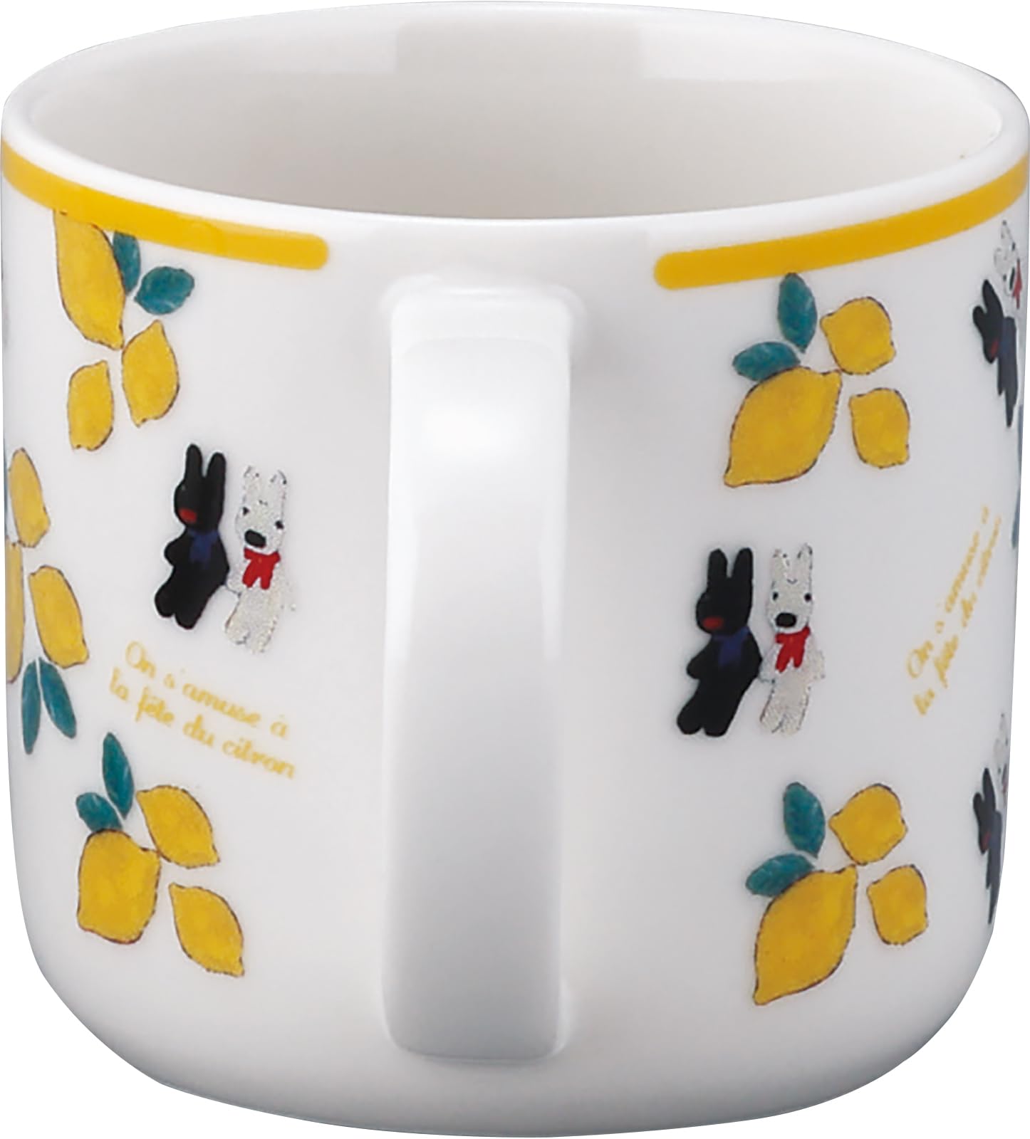 야마카 리사와가스파르 시트론 LG173-11 세라믹 머그컵 옐로우 8.5 cm cm 이미지 4