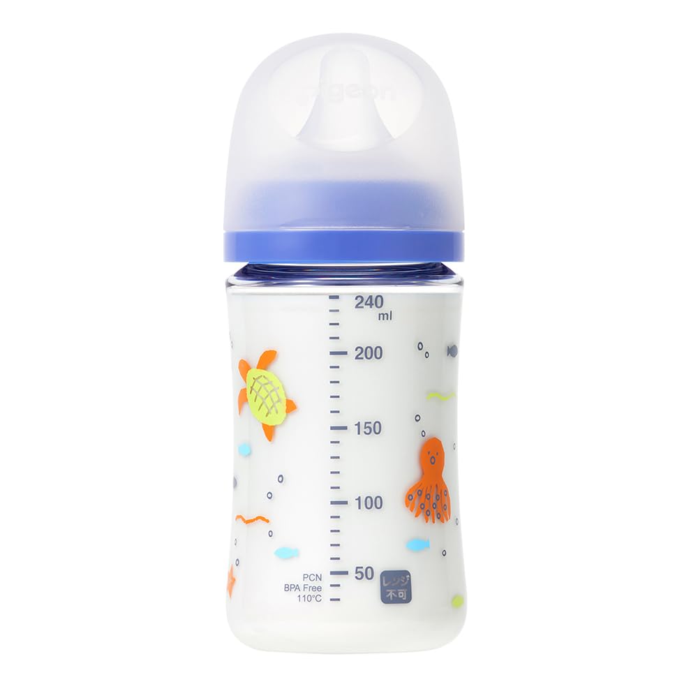 피죤 모유실감 Sea 240ml 젖병 플라스틱 신소재 이미지 2