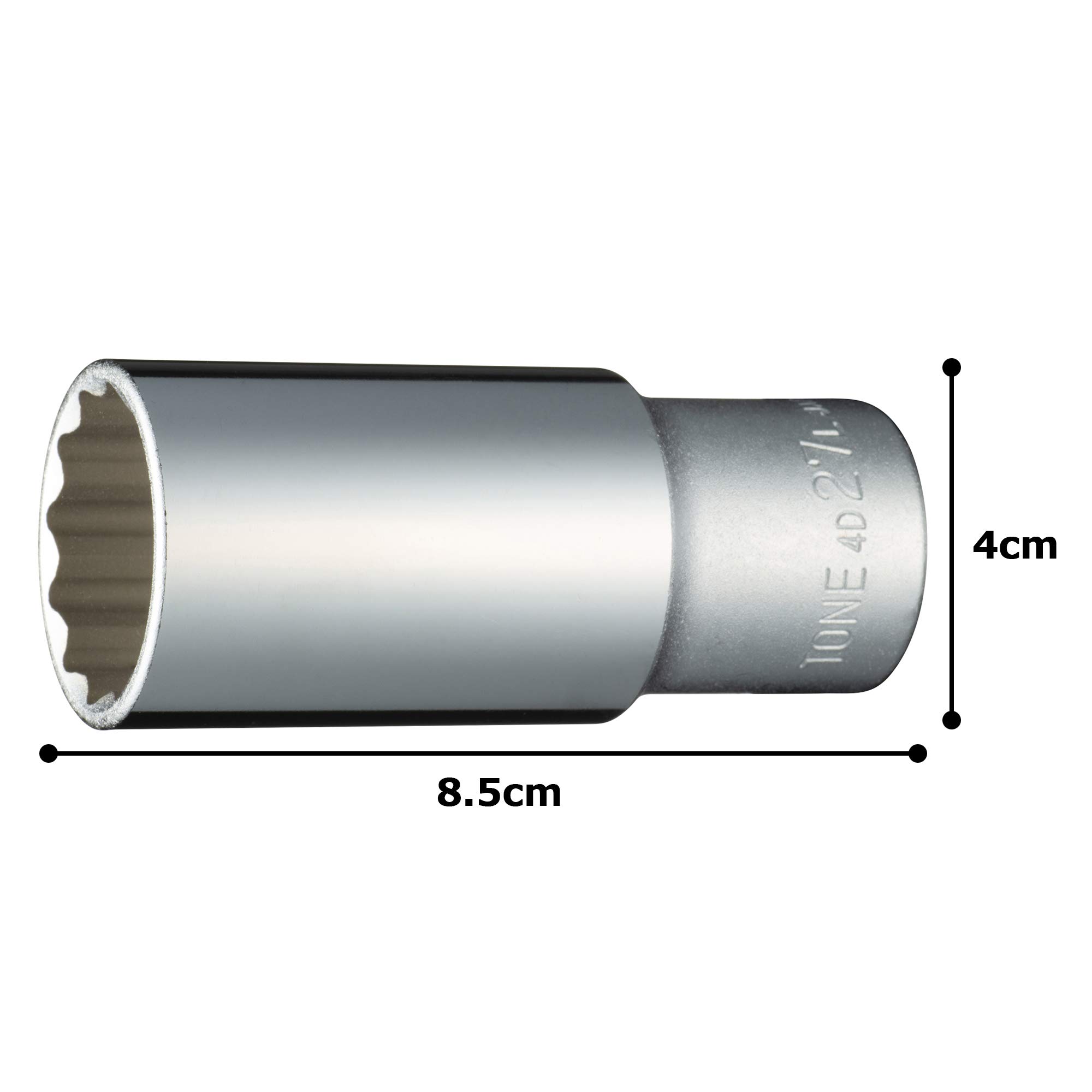 토네 HP4D-27L 27mm 12각 딥소켓 12.7mm 이미지 5