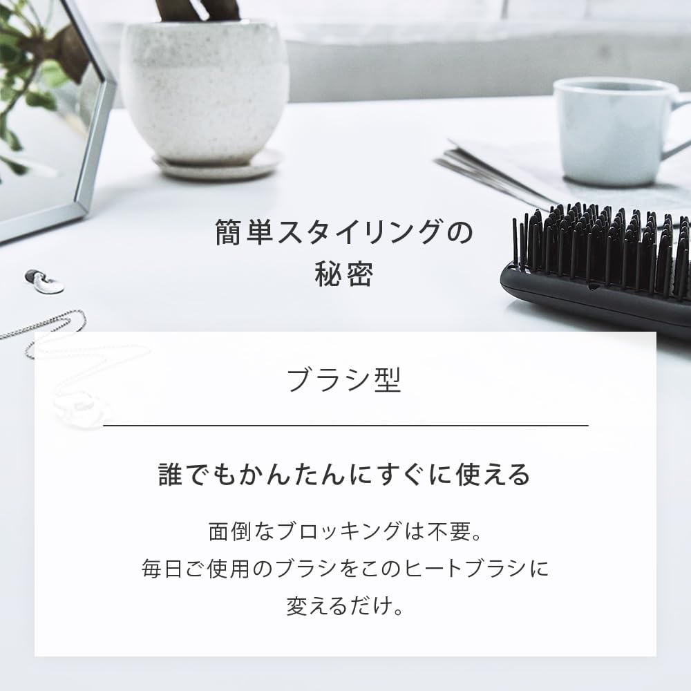살로니아 스트레이트 히트 브러시 블랙 한정판 이미지 4