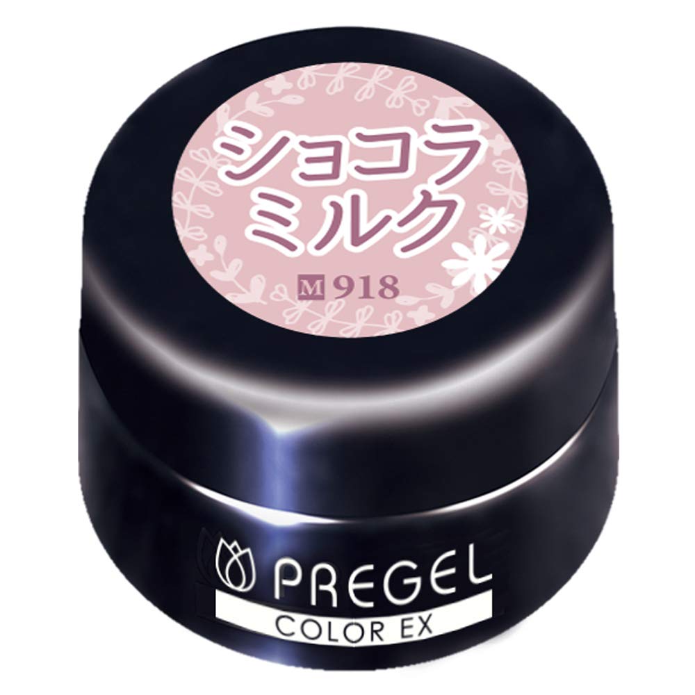 프리젤 컬러EX 쇼콜라밀크 PG-CE918 3g 젤네일
