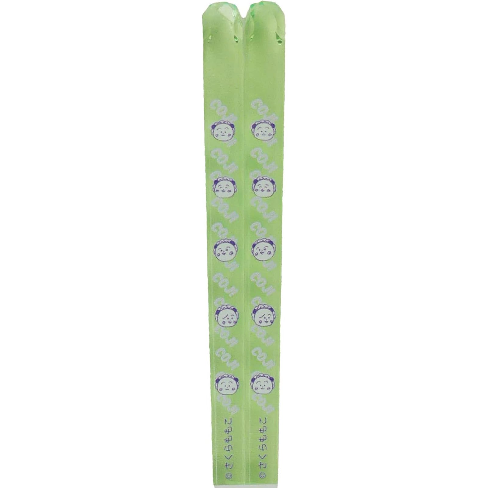 야마카 코지코지 클리어 젓가락 그린 COJ12-840 23cm 클리어 이미지 2