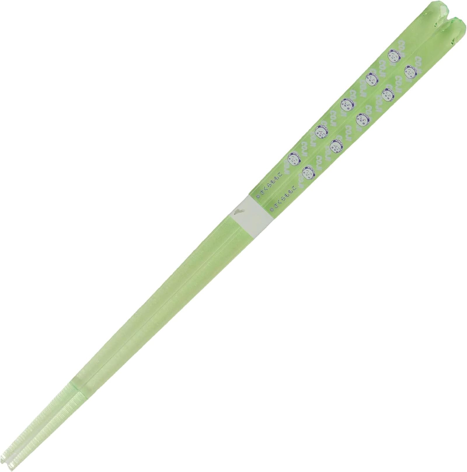 야마카 코지코지 클리어 젓가락 그린 COJ12-840 23cm 클리어