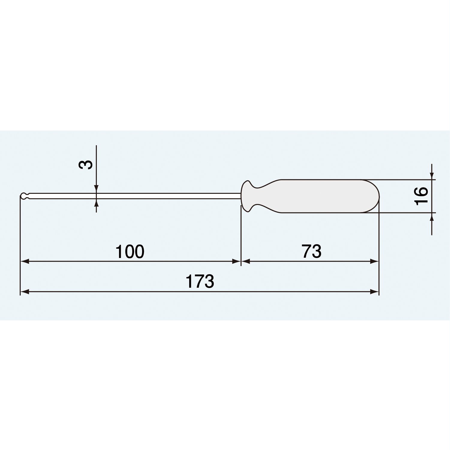 엔지니어 볼 드라이버 3.0mm DB-30 대변: 3.0mm 이미지 2