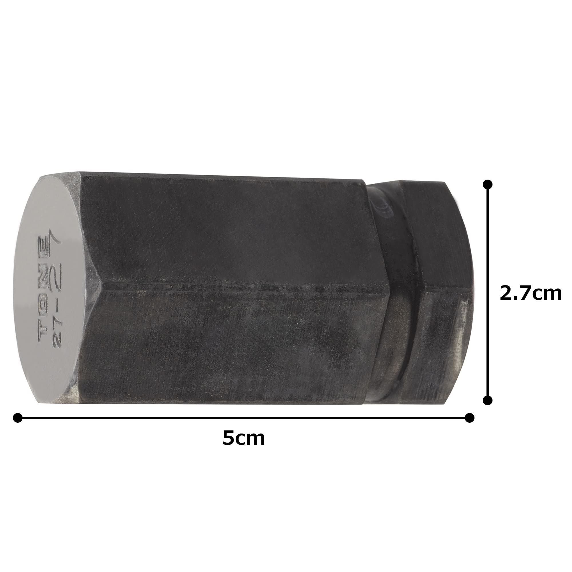 토네 BIT27-27 27mm 임팩트 육각 교체식 비트 이미지 4