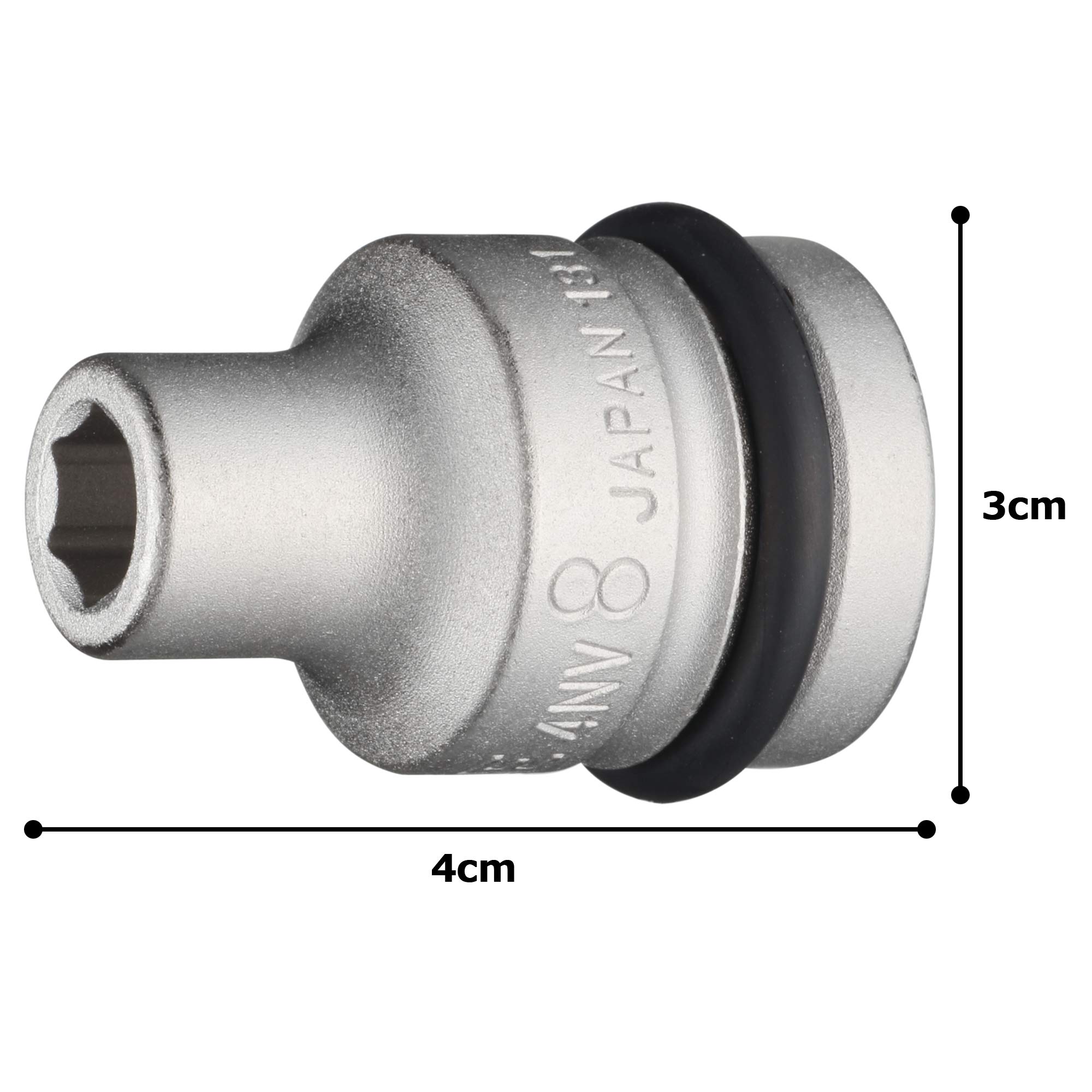 토네 HP4NV-08 8mm 임팩트 소켓 12.7mm 이미지 5