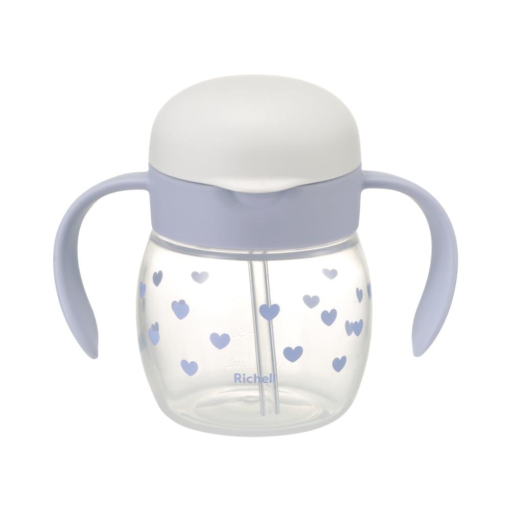 리첼 트라이 하트 120764 270ml 빨대컵 각인 없음