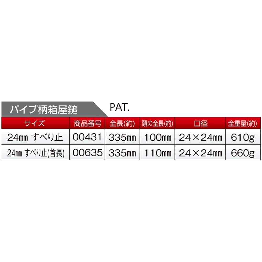 도규 파이프 상자망치 24mm 00431 멈춤쇠포함 이미지 2