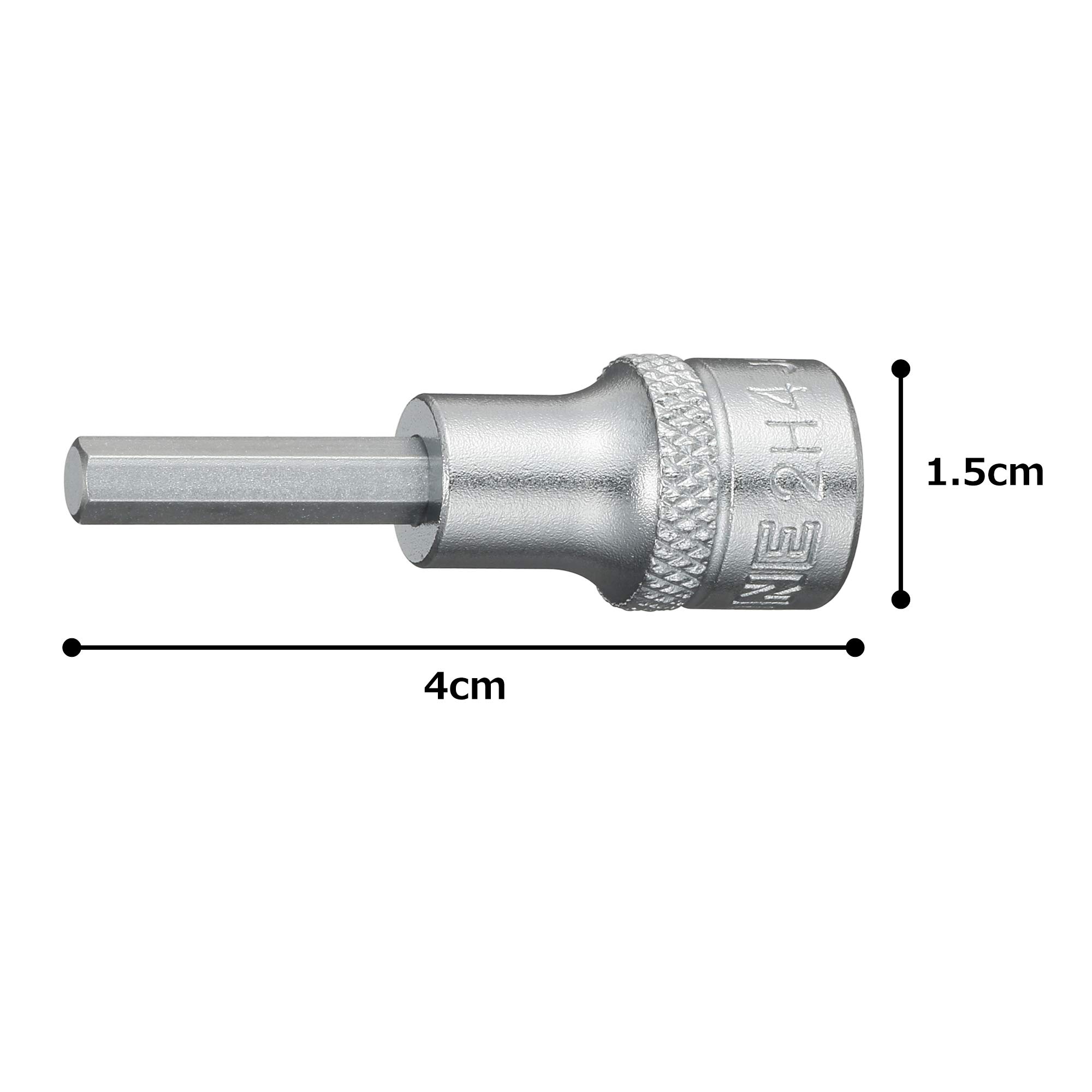 토네 HP2H-04 6.35mm 육각소켓 4mm 이미지 5