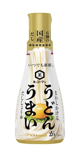 기꼬만 언제나신선 우동 다시 간장 200ml 6개입
