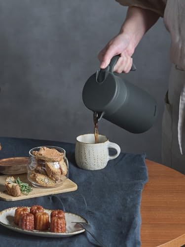 교세라 머그 다크그레이 SV-600PC-GY-AZ 600ml 진공단열 커피서버 이미지 3