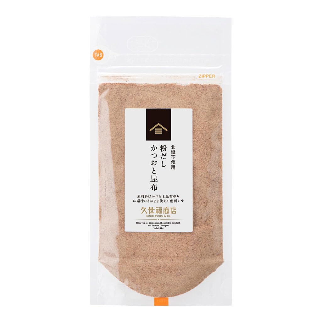 쿠제후쿠상점 분말 육수 가쓰오 다시마 40g 2개입