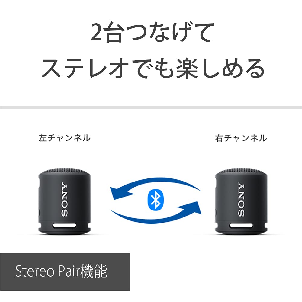 소니 SRS-XB13 블랙 블루투스 스피커 휴대용 16시간 이미지 8