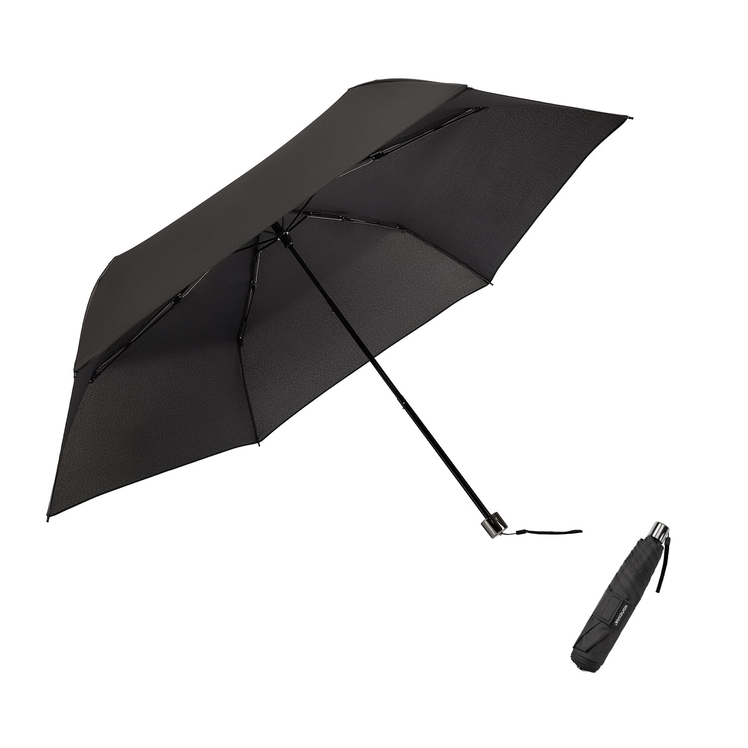 콘치와 초경량 150g 3단 접이식 우산 55cm 6본살