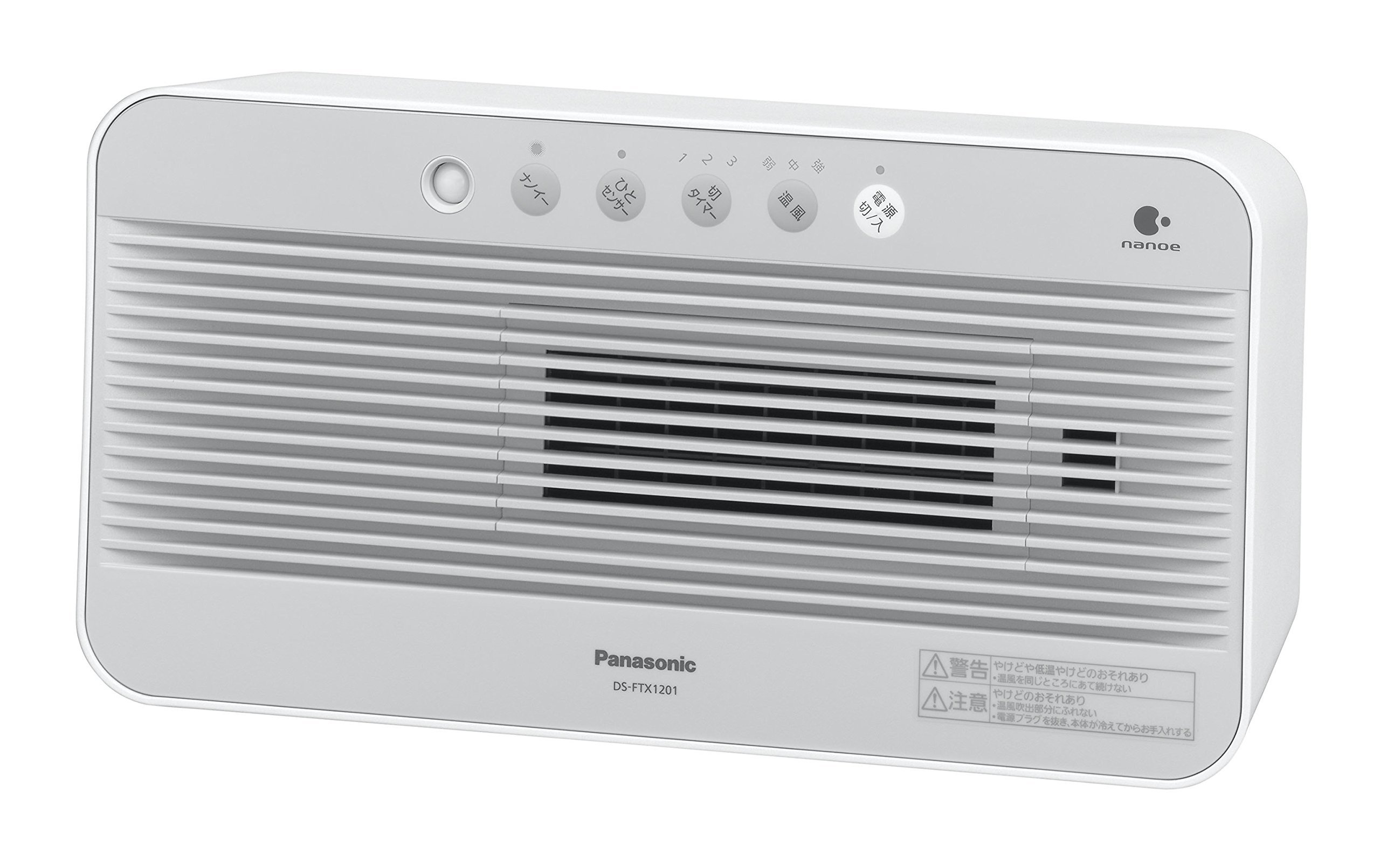 [중고] 파나소닉 세라믹 팬히터 화이트 DS-FTX1201-W 나노이 인체감지