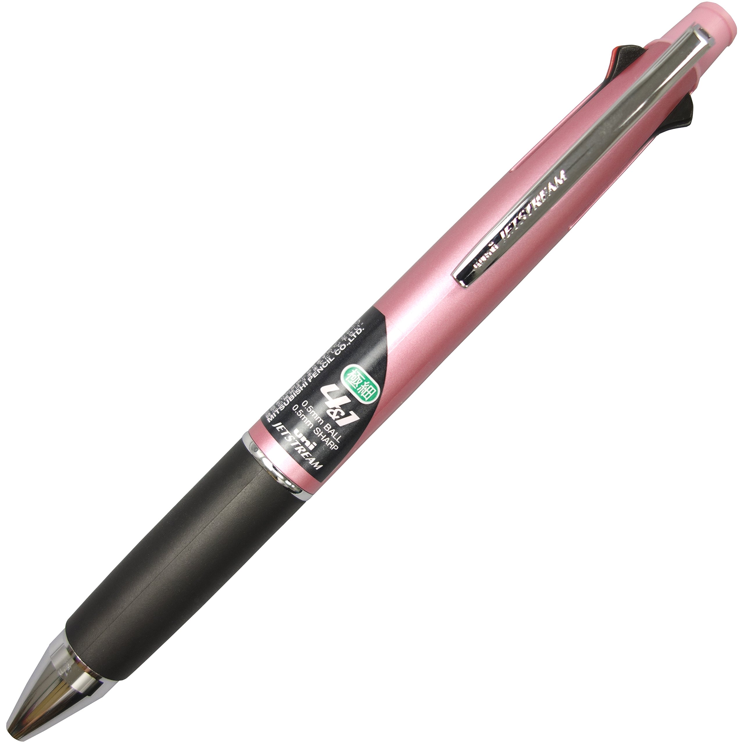 미쓰비시 연필 제트스트림 라이트핑크 MSXE510005.51 0.5mm 4&1 다기능펜