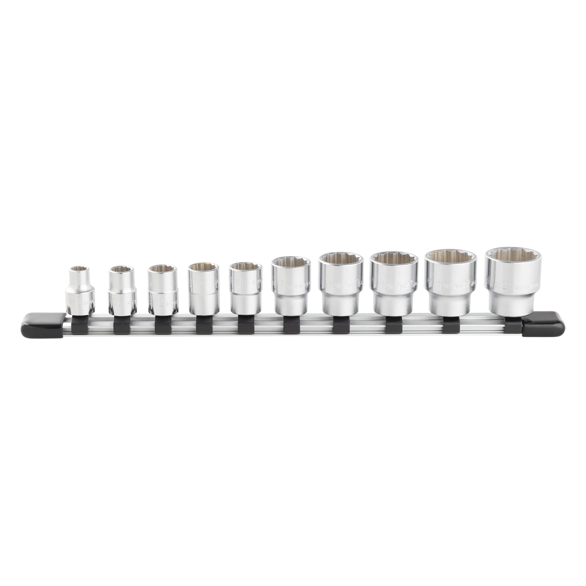 토네 HD310A 12각 9.5mm 소켓 세트 홀더포함 10점