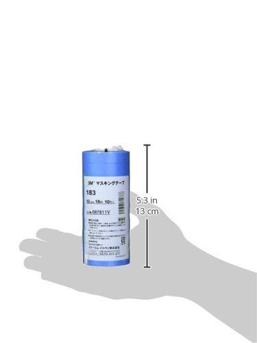 3M 183 차량용 마스킹 테이프 12mm 10롤 이미지 3