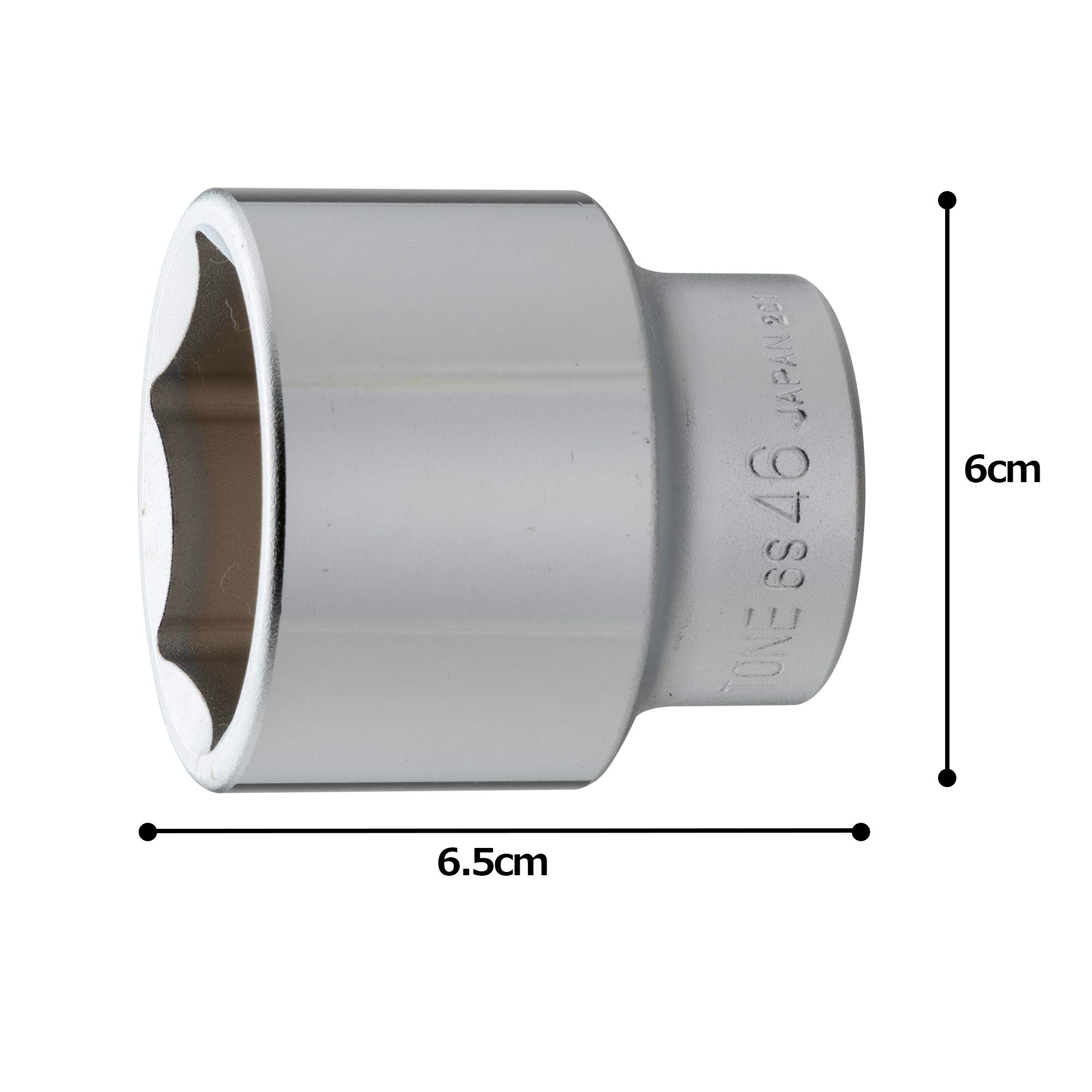 토네 6S-46 6각 소켓 19.0mm 46mm 이미지 5