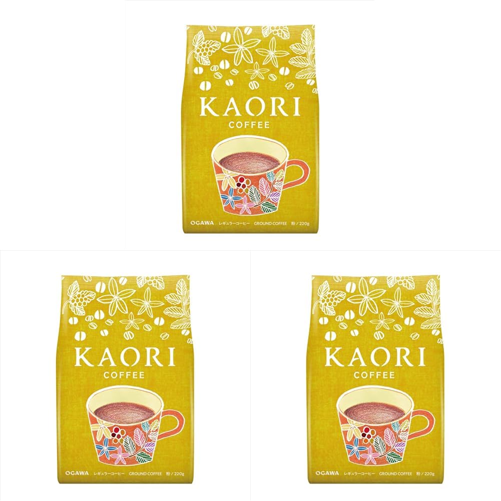 오가와커피 카오리 분쇄 원두 220g Pack of 소