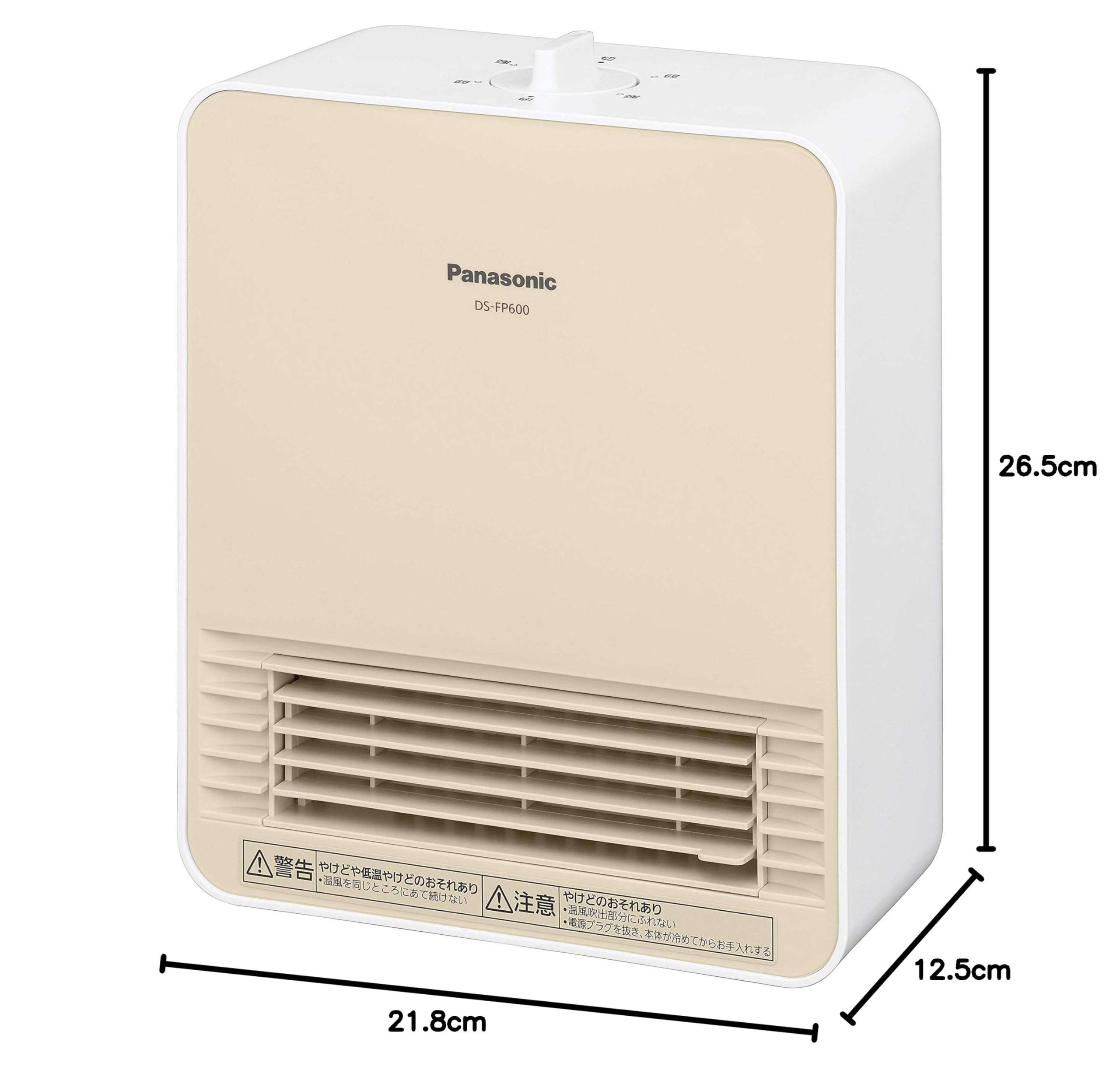 파나소닉 포카렛 세라믹팬히터 DS-FP600-W 화이트 이미지 7