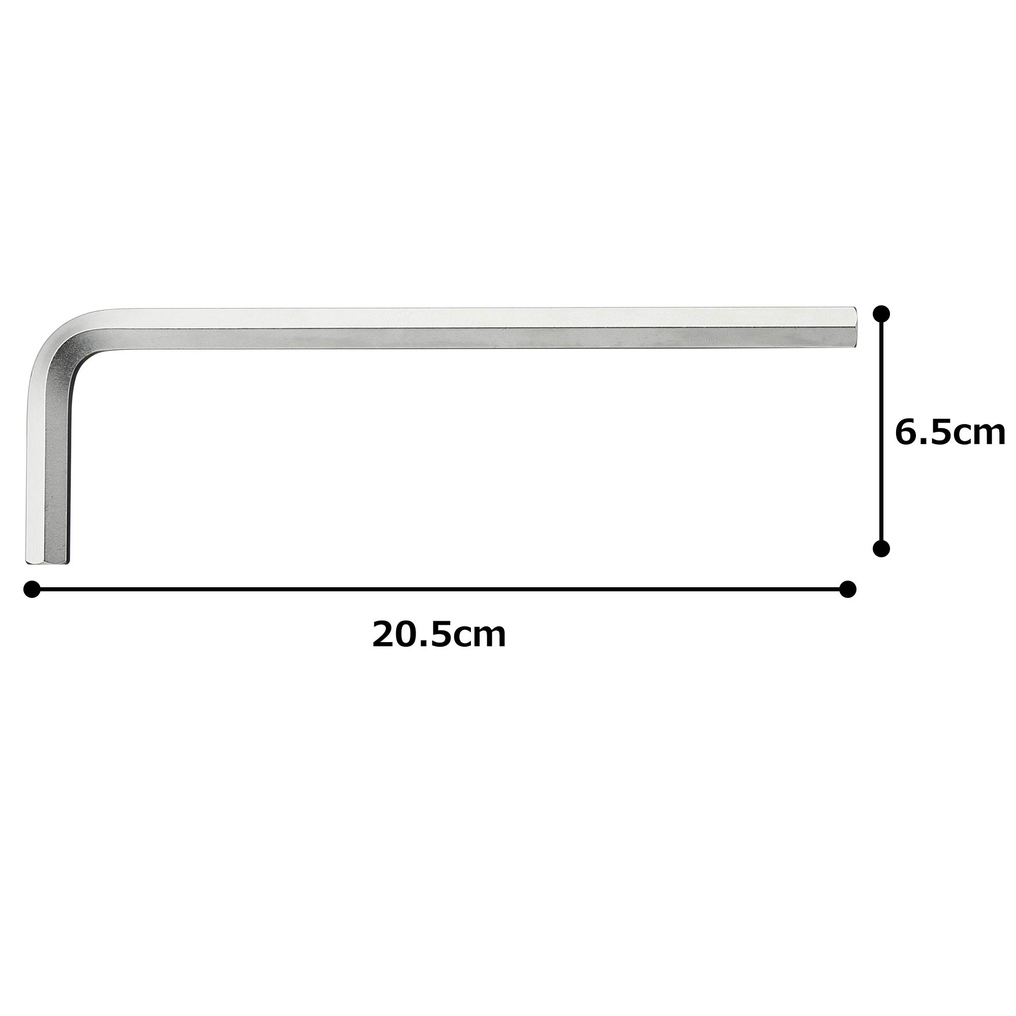 토네 롱 육각 L렌치 APL-10 10mm 이미지 3