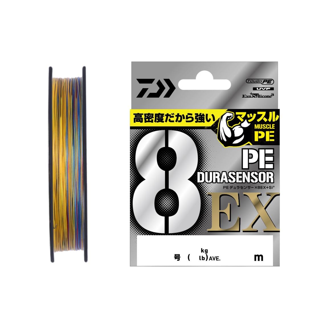 다이와 UVF PE 듀라센서 X8 EX+Si3 5컬러 150m PE라인