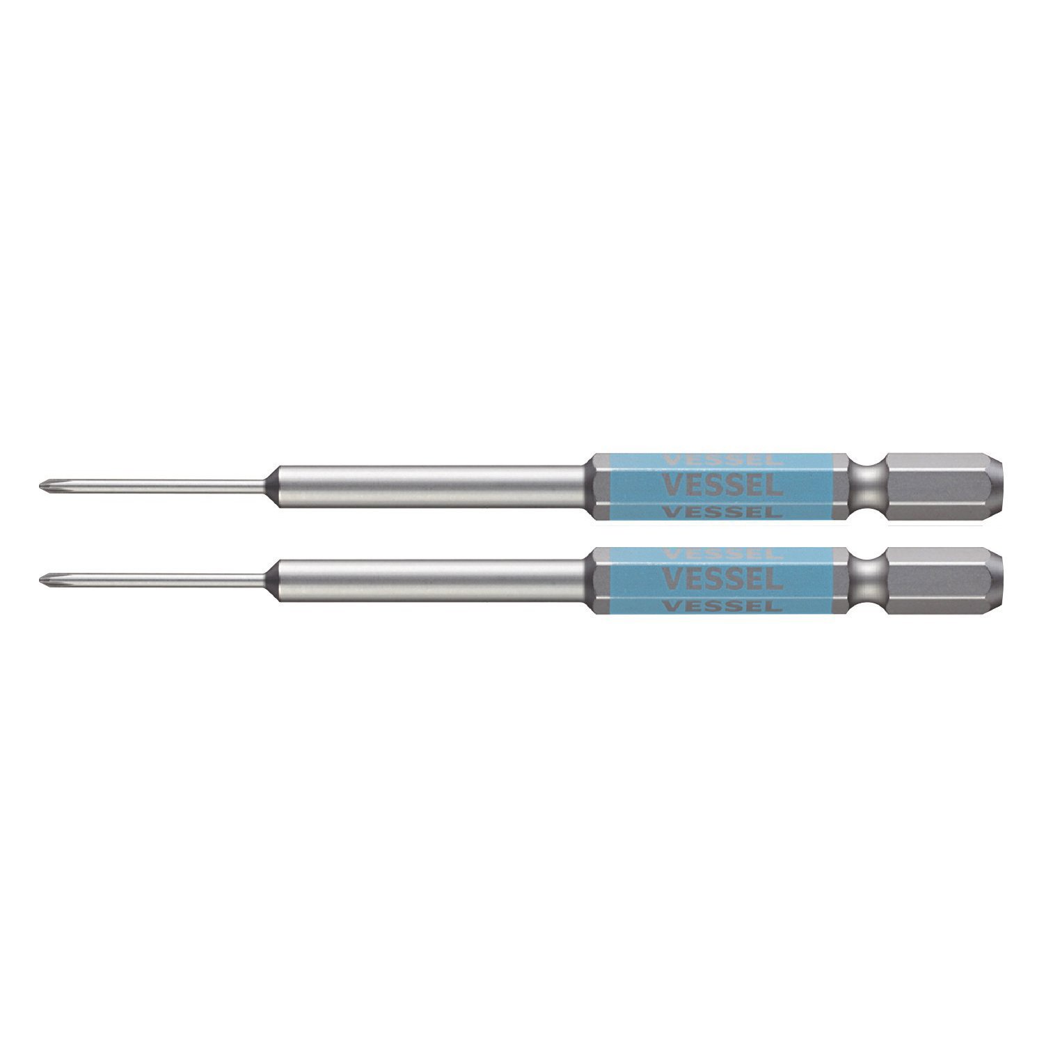 베셀 고사이 비트 정밀형 +00 100mm 2입 GS1600100 전동 드라이버 비트