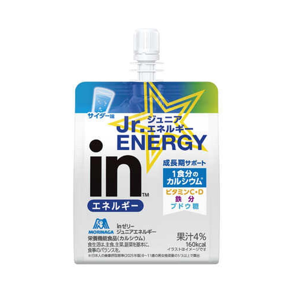 모리나가 인젤리 주니어 에너지 사이다맛 180g 6개입