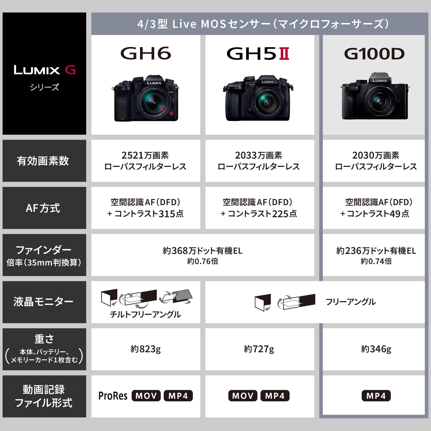 파나소닉 루믹스 DC-G100DK-K 블랙 미러리스 카메라 표준줌렌즈킷 이미지 2