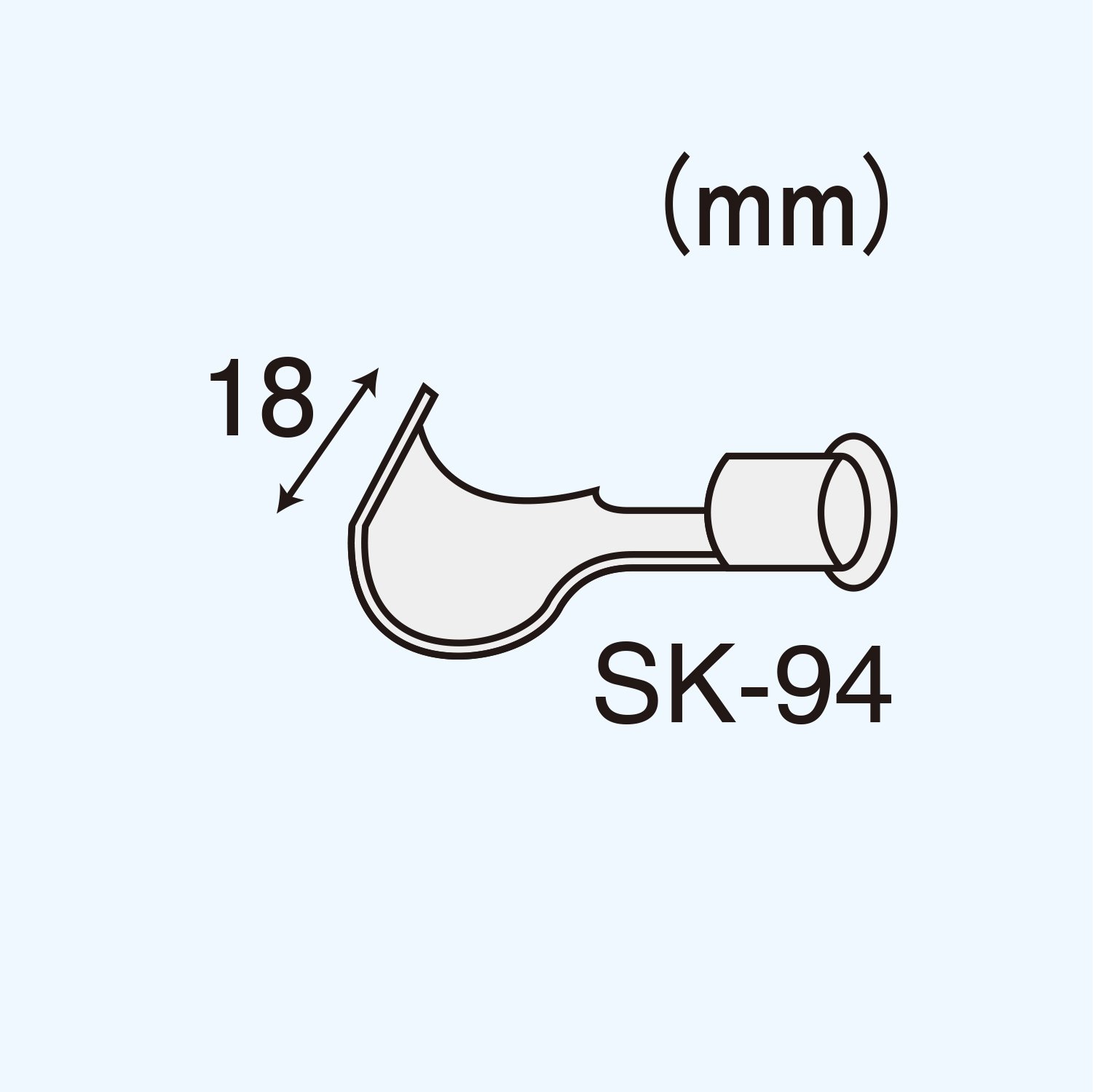 엔지니어 SK-94 SK-70 시리즈 열수축 튜브 열수축 폭 18mm 이미지 2