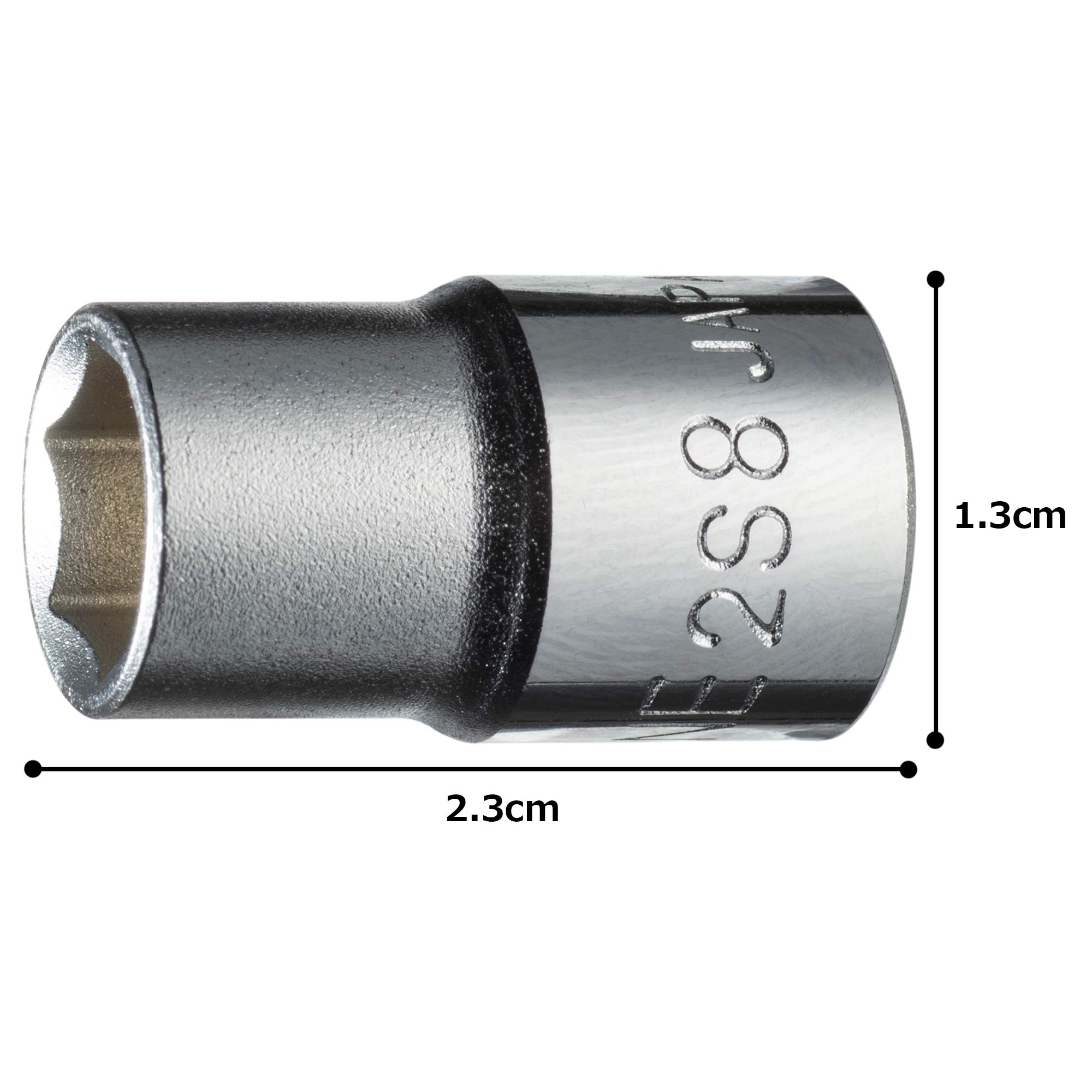토네 HP2S-08 6각 소켓 8mm 이미지 5