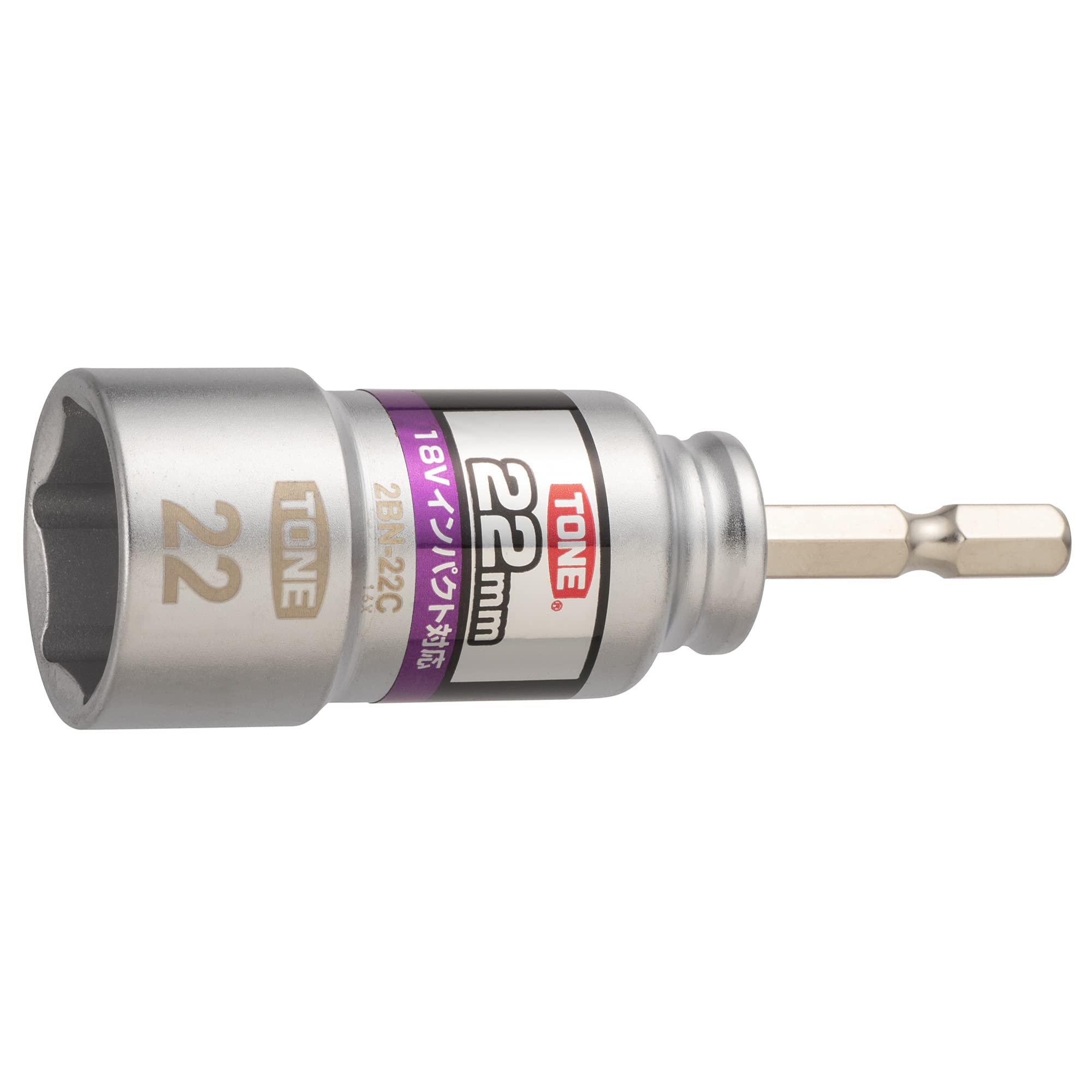 토네 전동드릴용 콤팩트 소켓 2BN-22C 22mm